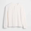T-shirt Henley dal taglio comodo per bambini