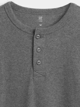 T-shirt Henley dal taglio comodo per bambini