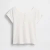 T-shirt Henley raglan per bambini
