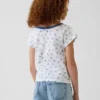 T-shirt Henley raglan per bambini