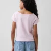 T-shirt Henley raglan per bambini