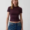T-shirt in jersey a trama fitta