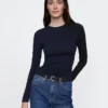 T-shirt in jersey a trama fitta