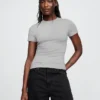 T-shirt in jersey a trama fitta