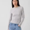 T-shirt in jersey a trama fitta
