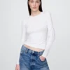 T-shirt in jersey a trama fitta