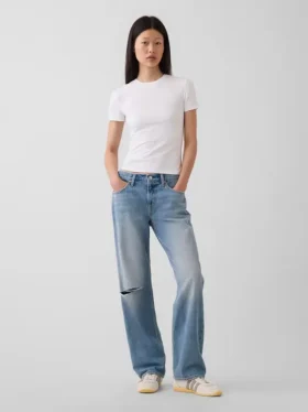 T-shirt in jersey a trama fitta