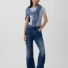 T-shirt in jersey a trama fitta