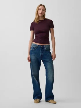 T-shirt in jersey a trama fitta