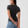T-shirt in jersey a trama fitta