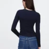T-shirt in jersey a trama fitta
