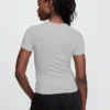 T-shirt in jersey a trama fitta