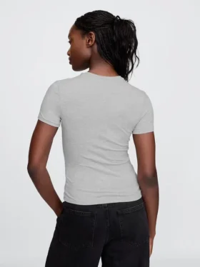 T-shirt in jersey a trama fitta