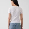 T-shirt in jersey a trama fitta