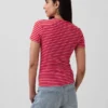 T-shirt in jersey a trama fitta