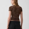 T-shirt in jersey a trama fitta