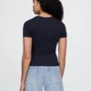 T-shirt in jersey a trama fitta