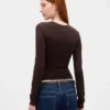 T-shirt in jersey a trama fitta