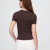 T-shirt in jersey a trama fitta