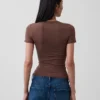 T-shirt in jersey a trama fitta
