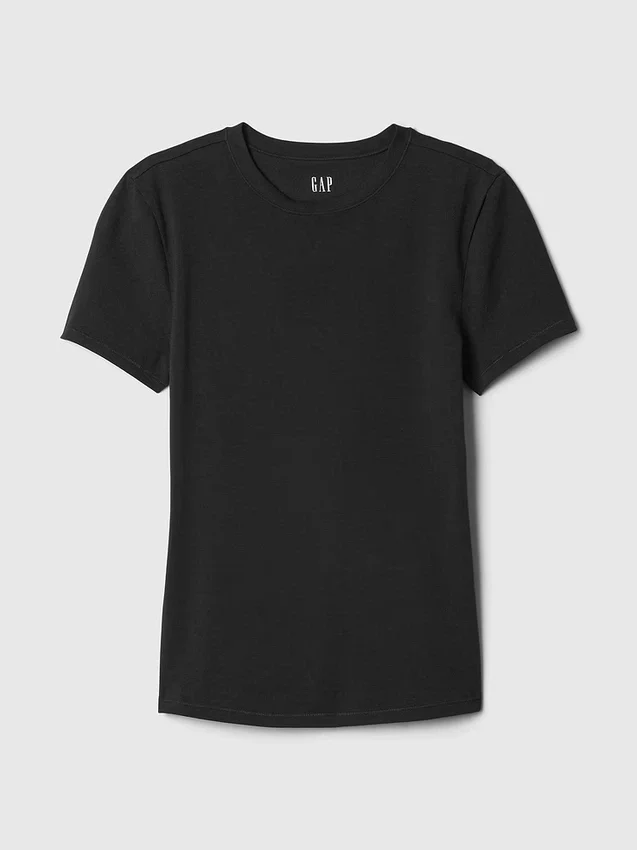 T-shirt in jersey a trama fitta