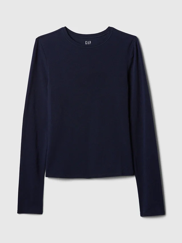 T-shirt in jersey a trama fitta