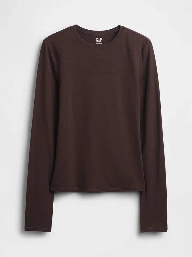 T-shirt in jersey a trama fitta