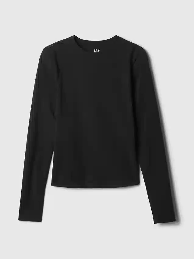 T-shirt in jersey a trama fitta