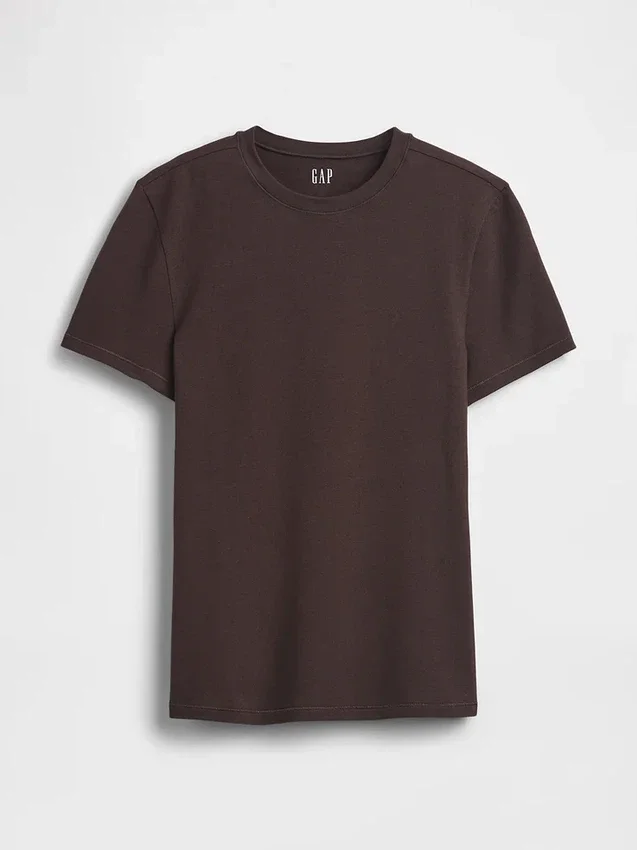 T-shirt in jersey a trama fitta