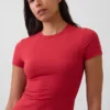 T-shirt in jersey a trama fitta