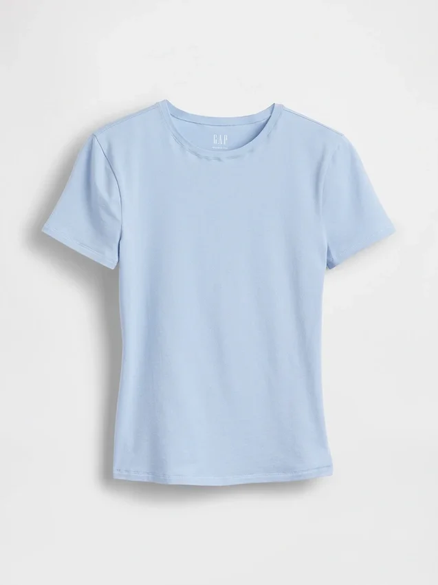 T-shirt in jersey a trama fitta