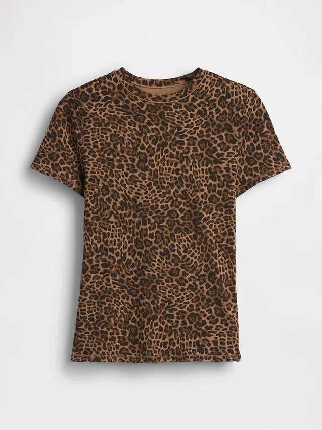 T-shirt in jersey a trama fitta