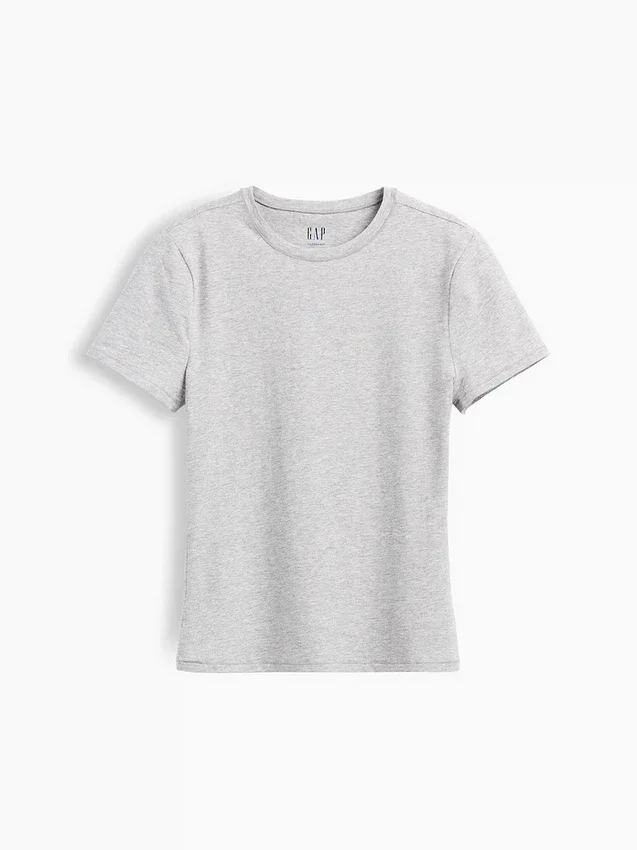 T-shirt in jersey a trama fitta