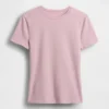 T-shirt in jersey a trama fitta