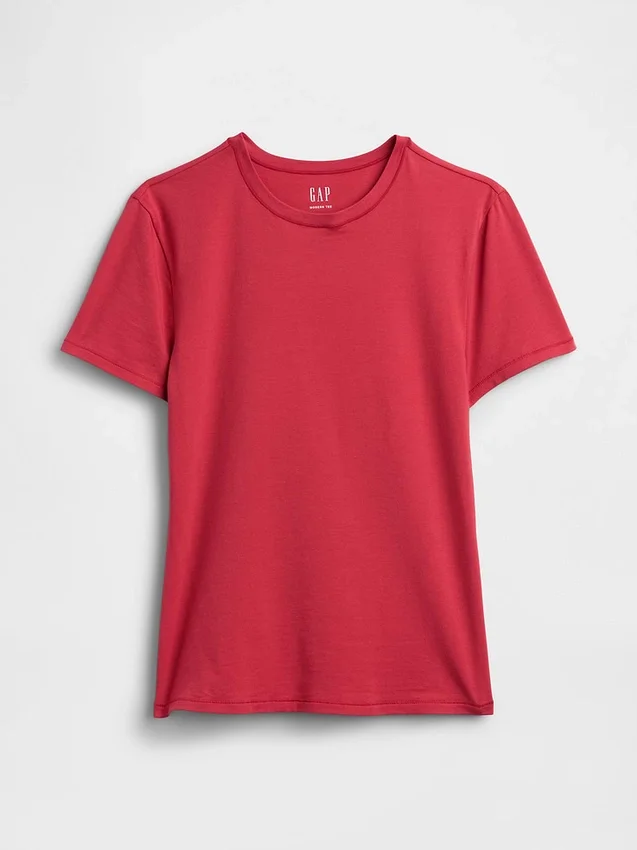 T-shirt in jersey a trama fitta