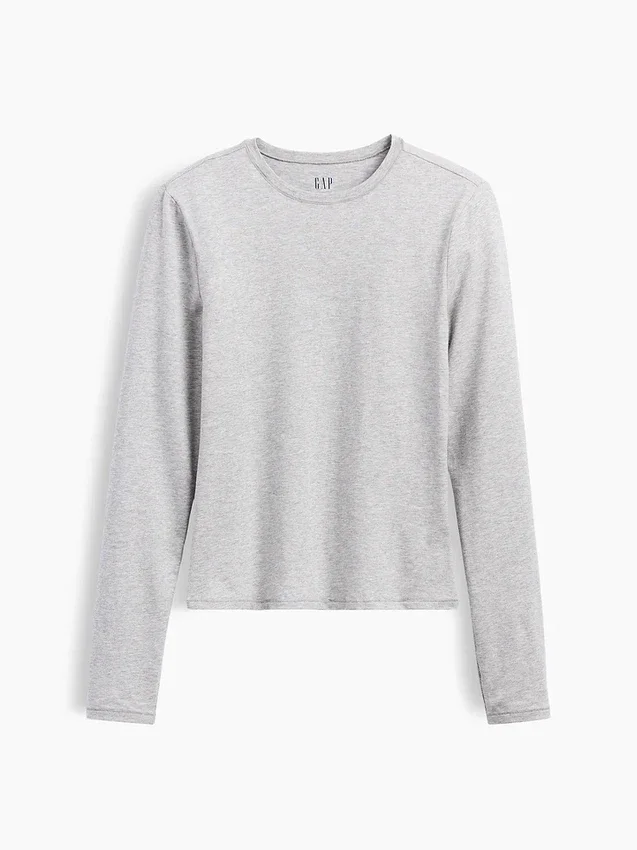 T-shirt in jersey a trama fitta