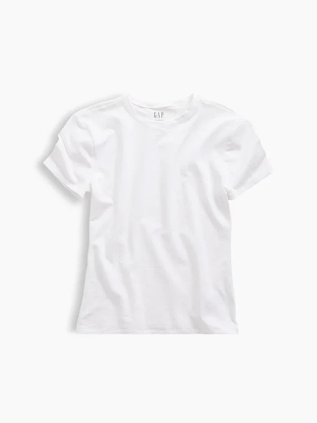 T-shirt in jersey a trama fitta