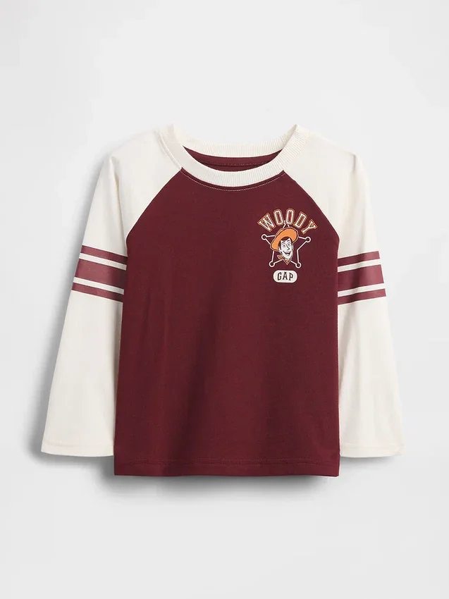 T-shirt in jersey con maniche raglan GAP × Disney Neonato & Bebè
