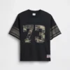 T-shirt in jersey oversize con grafica per bambini