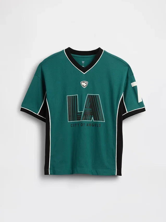 T-shirt in jersey oversize per bambini