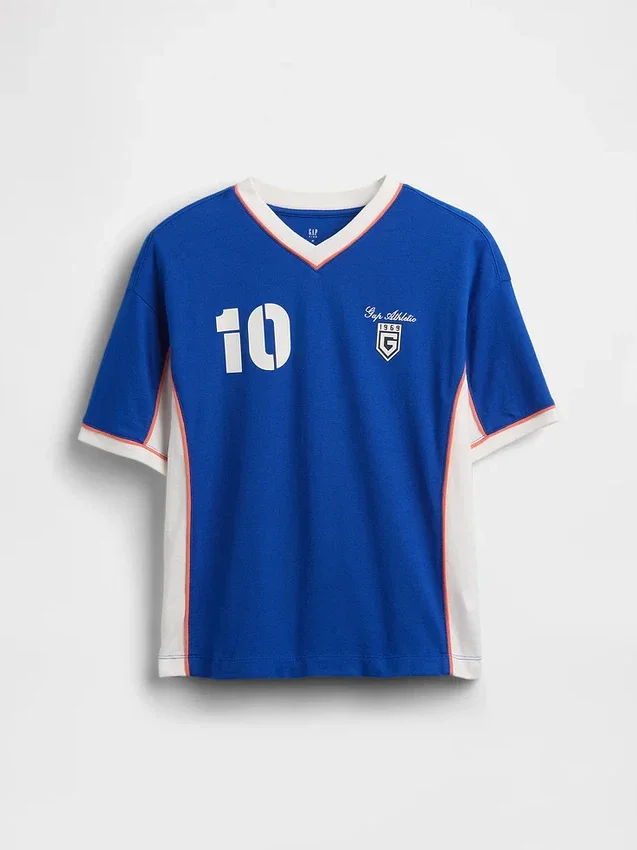 T-shirt in jersey oversize per bambini