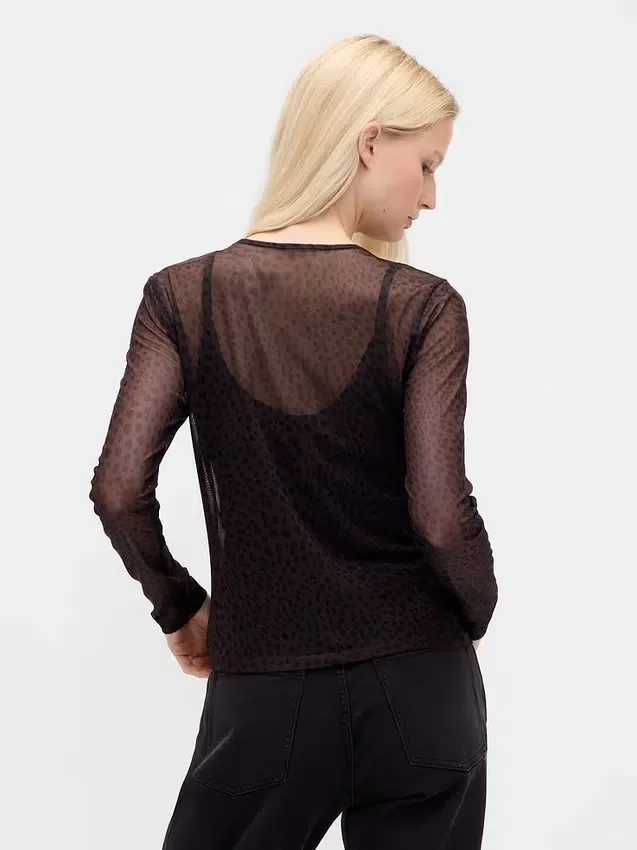 T-shirt in rete