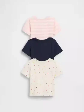 T-shirt mix & match per neonato & bebè (confezione da 3)