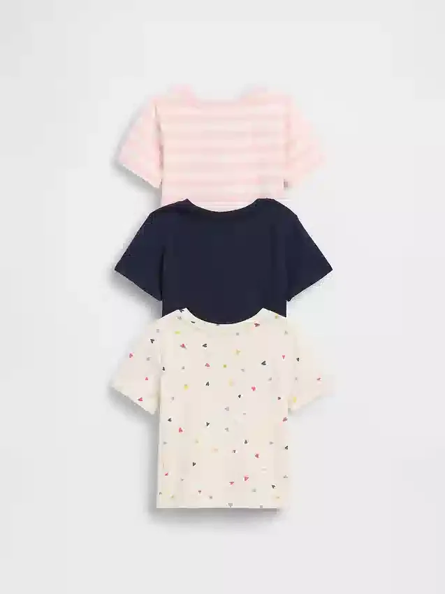 T-shirt mix & match per neonato & bebè (confezione da 3)