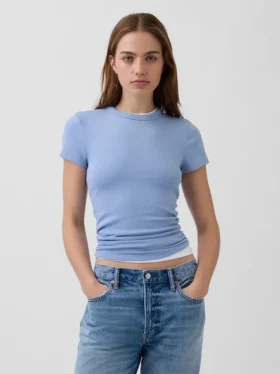 T-shirt moderna a girocollo