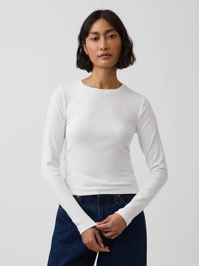 T-shirt moderna a girocollo