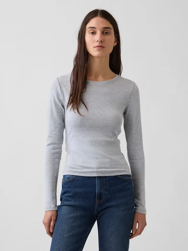T-shirt moderna a girocollo