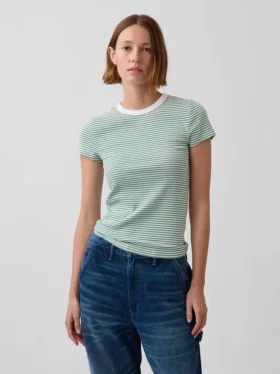 T-shirt moderna a girocollo
