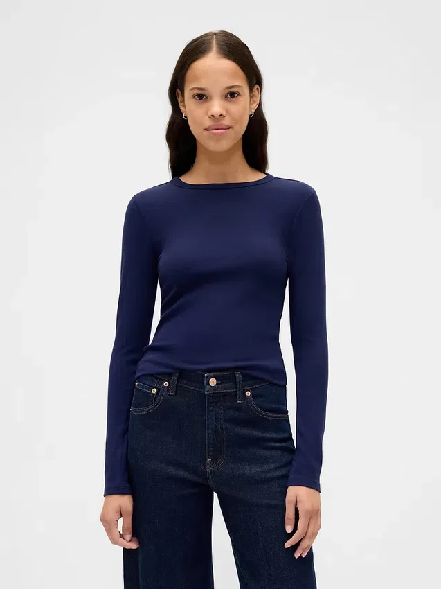 T-shirt moderna a girocollo