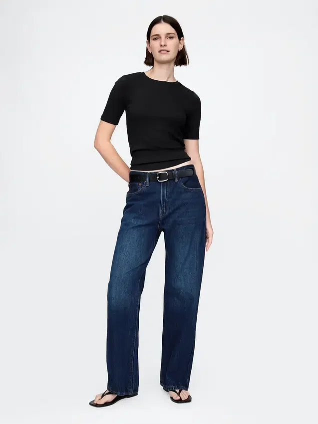 T-shirt moderna a girocollo